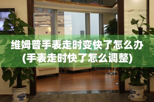 維姆普手表走時變快了怎么辦(手表走時快了怎么調整)