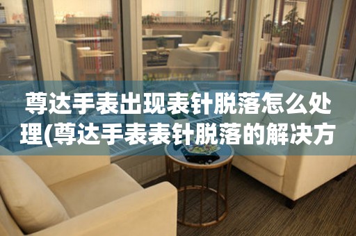 尊達手表出現表針脫落怎么處理(尊達手表表針脫落的解決方法)