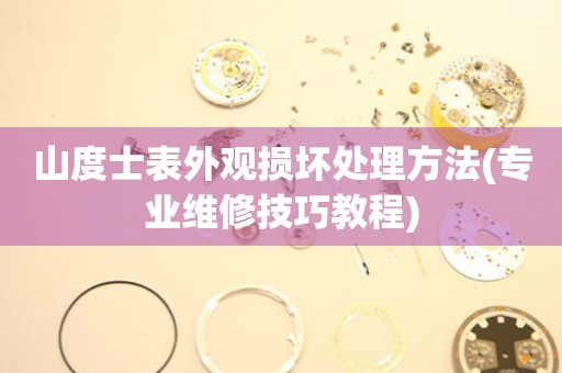 山度士表外觀損壞處理方法(專業維修技巧教程)