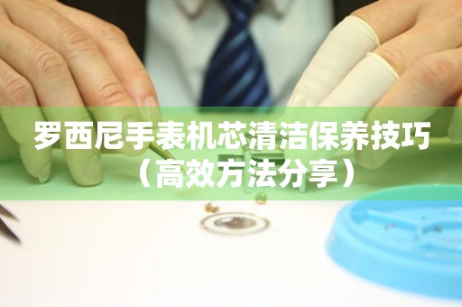 羅西尼手表機芯清潔保養技巧（高效方法分享）