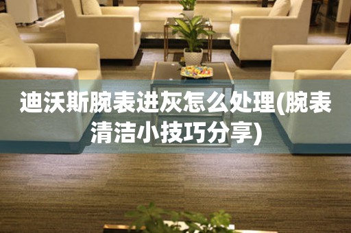 迪沃斯腕表進灰怎么處理(腕表清潔小技巧分享)