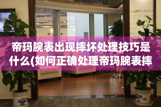 帝瑪腕表出現摔壞處理技巧是什么(如何正確處理帝瑪腕表摔壞的情況)