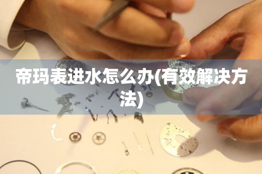 帝瑪表進水怎么辦(有效解決方法)
