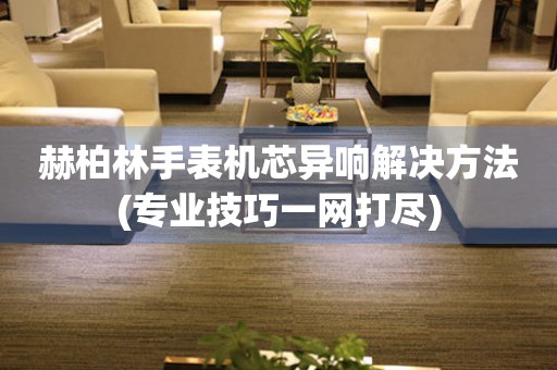 赫柏林手表機芯異響解決方法(專業(yè)技巧一網(wǎng)打盡)