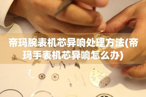 帝瑪腕表機芯異響處理方法(帝瑪手表機芯異響怎么辦)