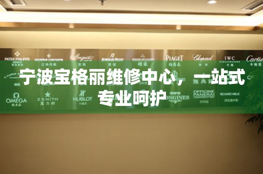 寧波寶格麗維修中心，一站式專業(yè)呵護(hù)