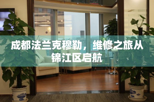 成都法蘭克穆勒，維修之旅從錦江區啟航