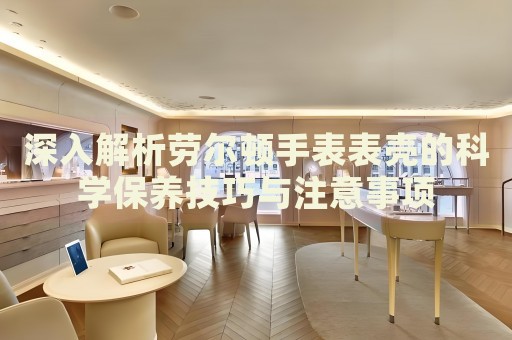深入解析勞爾頓手表表殼的科學保養技巧與注意事項