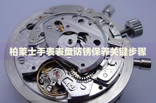 柏萊士手表表盤防銹保養關鍵步驟