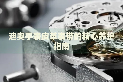 迪奧手表皮革表帶的精心養護指南