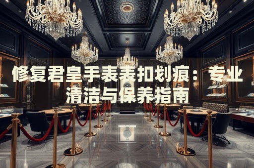 修復君皇手表表扣劃痕：專業清潔與保養指南