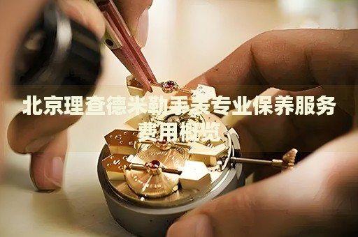 北京理查德米勒手表專業保養服務費用概覽