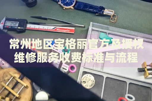 常州地區寶格麗官方及授權維修服務收費標準與流程
