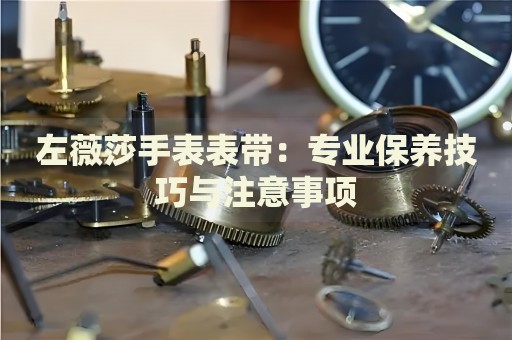左薇莎手表表帶：專業保養技巧與注意事項