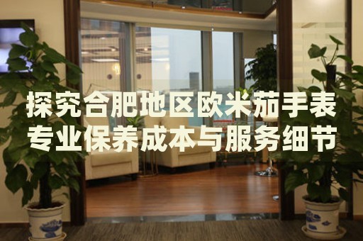 探究合肥地區歐米茄手表專業保養成本與服務細節