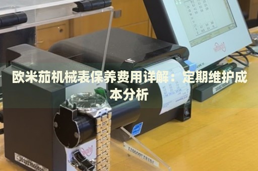 歐米茄機械表保養費用詳解：定期維護成本分析