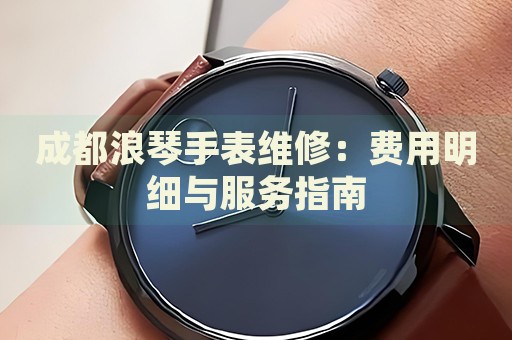 成都浪琴手表維修：費用明細與服務指南