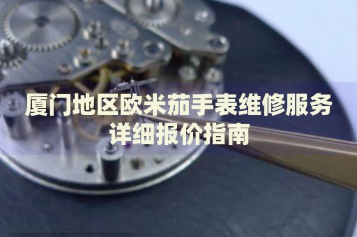 廈門地區歐米茄手表維修服務詳細報價指南