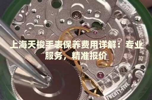上海天梭手表保養費用詳解：專業服務，精準報價
