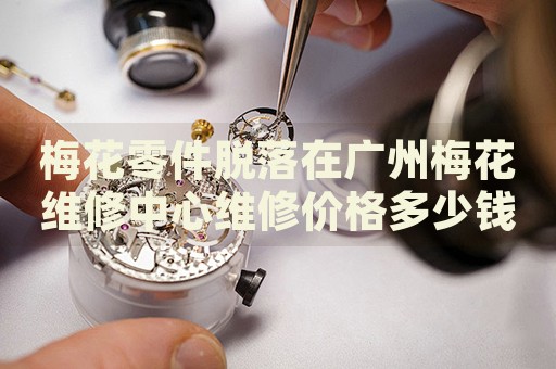 梅花零件脫落在廣州梅花維修中心維修價格多少錢？