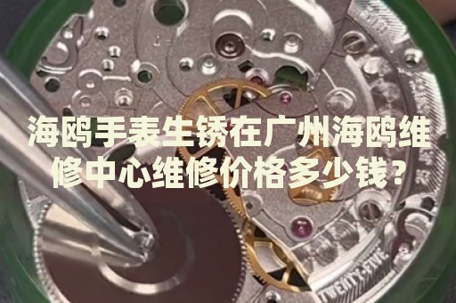 海鷗手表生銹在廣州海鷗維修中心維修價格多少錢？