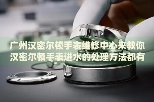廣州漢密爾頓手表維修中心來教你漢密爾頓手表進水的處理方法都有哪些？