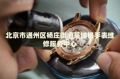 北京市通州區楊莊街道英納格手表維修服務中心