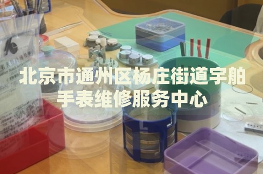 北京市通州區楊莊街道宇舶手表維修服務中心