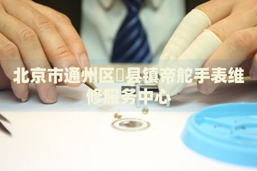 北京市通州區漷縣鎮帝舵手表維修服務中心