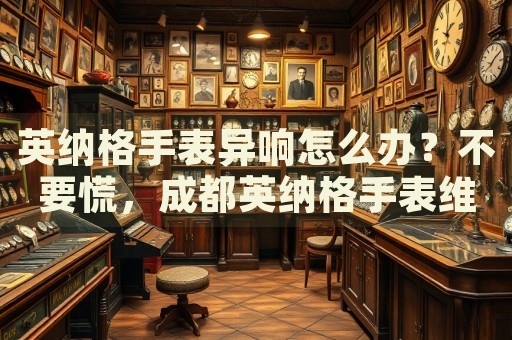英納格手表異響怎么辦？不要慌，成都英納格手表維修中心來幫忙