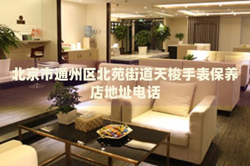 北京市通州區(qū)北苑街道天梭手表保養(yǎng)店地址電話