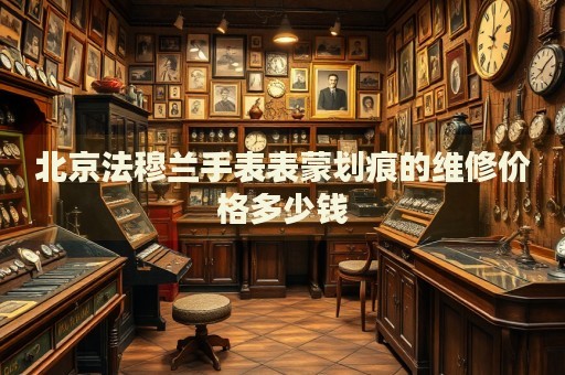 北京法穆蘭手表表蒙劃痕的維修價(jià)格多少錢