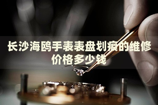 長沙海鷗手表表盤劃痕的維修價格多少錢