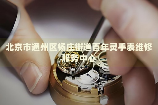 北京市通州區楊莊街道百年靈手表維修服務中心