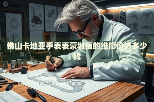 佛山卡地亞手表表蒙劃痕的維修價格多少錢