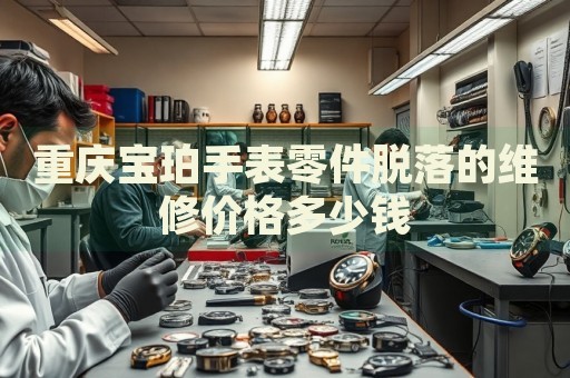 重慶寶珀手表零件脫落的維修價(jià)格多少錢